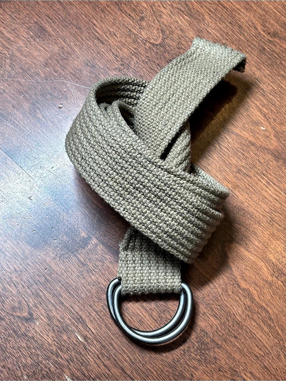 Woven Belt in khaki
